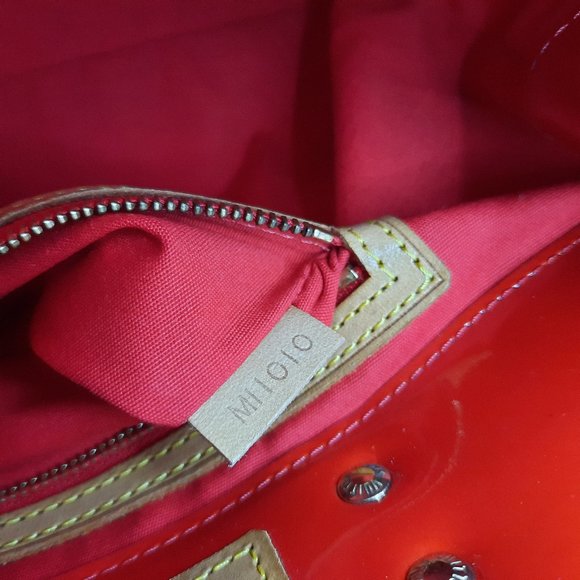 Louis Vuitton Red Patent Tote - Picture 10 of 10